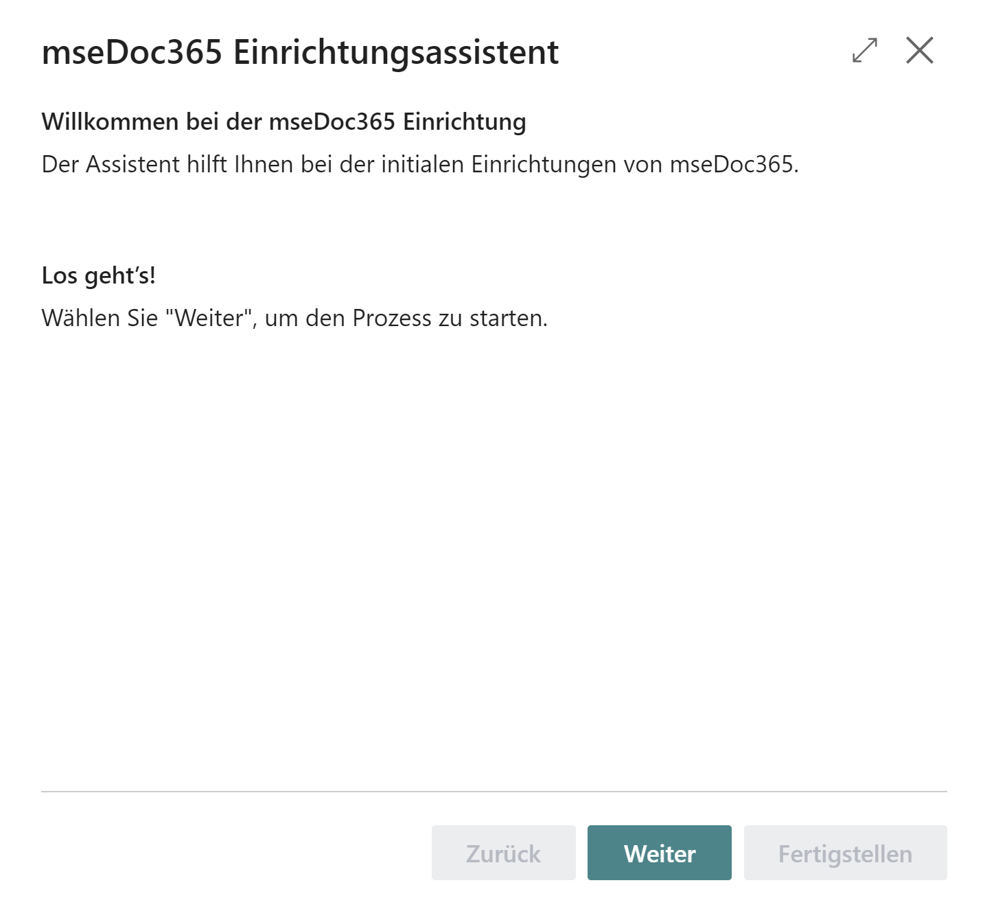 mseDoc365 Unterstützte Einrichtung