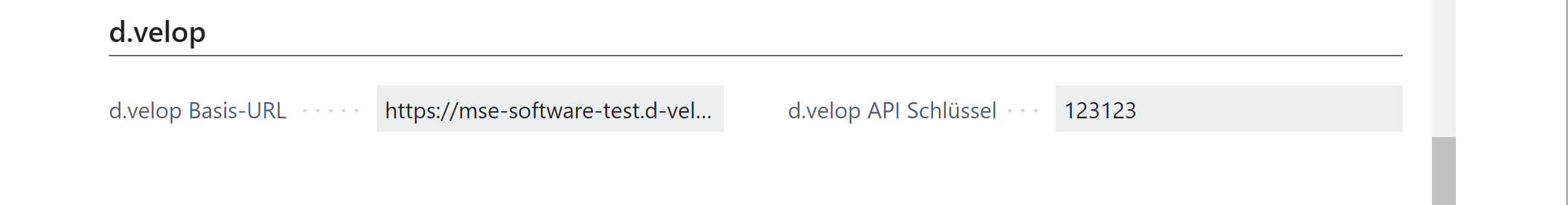 mseDoc365 Einrichtung